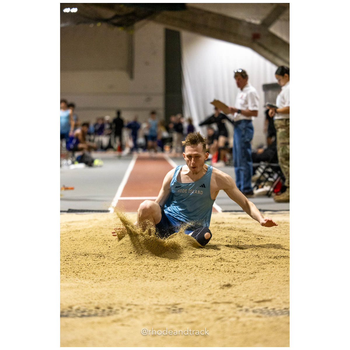 231202 Track Indoor Brown Alden Invitational 33 U1A4205 – Alden Invitational Indoor Track Meet – Dec 2, 2023 – Providence RI – bib #33