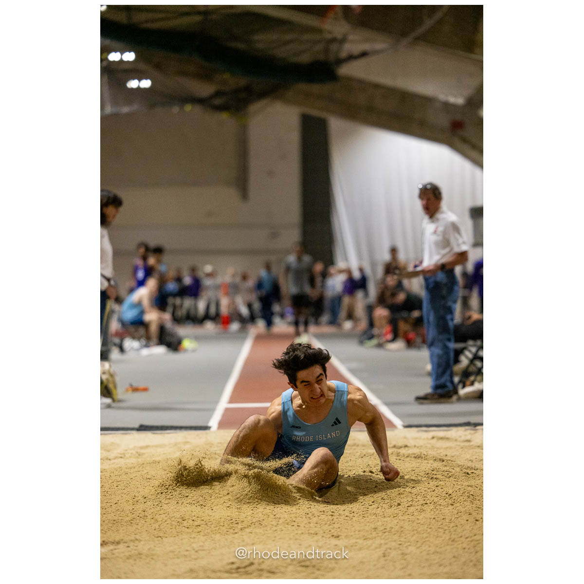 231202 Track Indoor Brown Alden Invitational 35 U1A4219 – Alden Invitational Indoor Track Meet – Dec 2, 2023 – Providence RI – bib #35