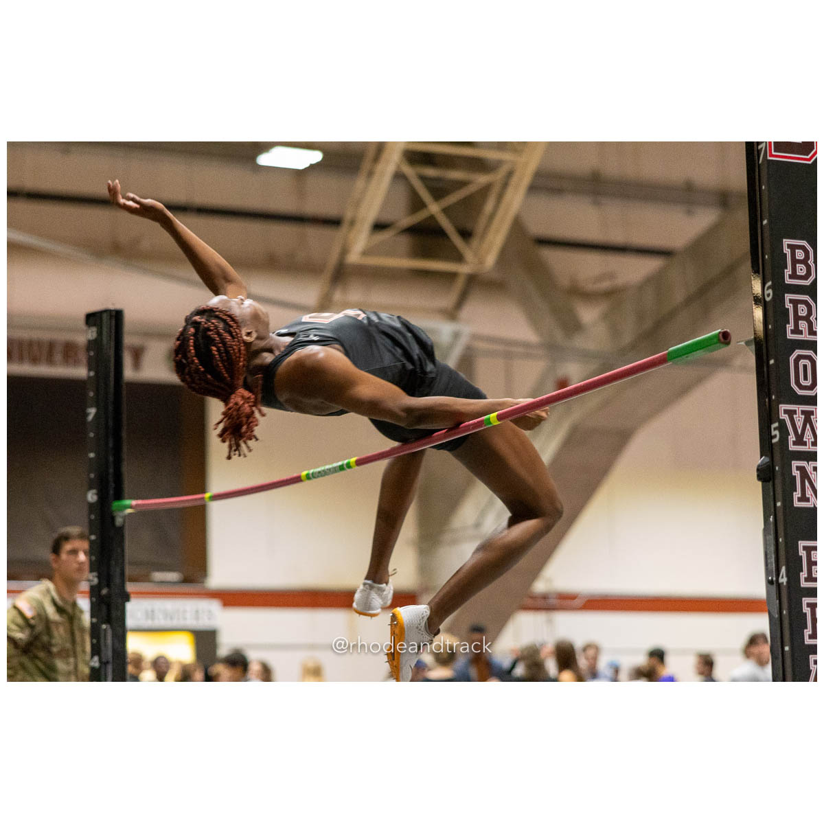 231202 Track Indoor Brown Alden Invitational 36 8P0A0029 – Alden Invitational Indoor Track Meet – Dec 2, 2023 – Providence RI – bib #36