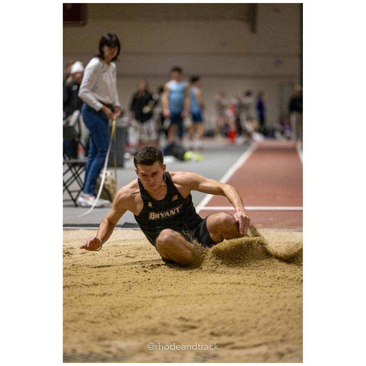 231202 Track Indoor Brown Alden Invitational 44 U1A4252 – Alden Invitational Indoor Track Meet – Dec 2, 2023 – Providence RI – bib #44