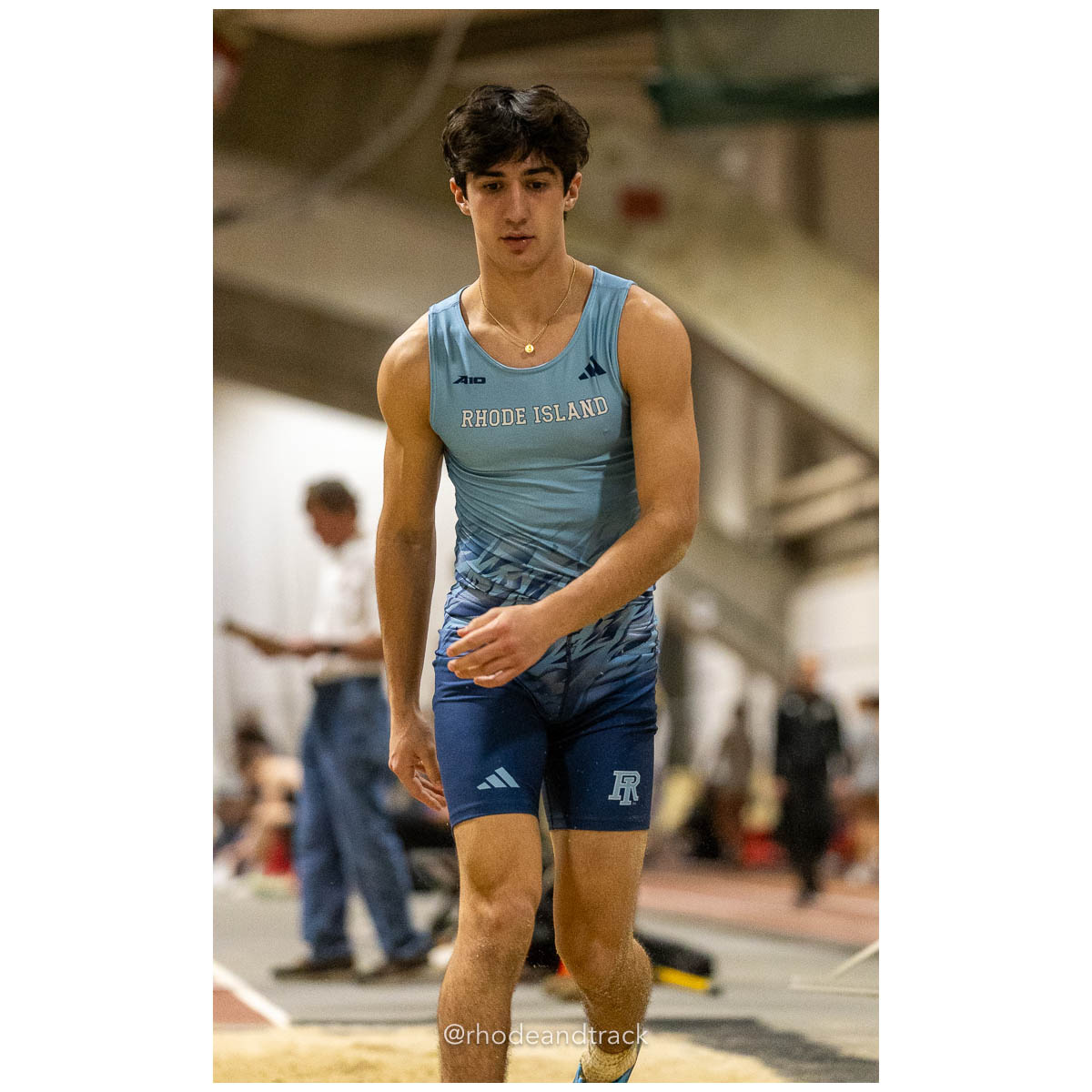 231202 Track Indoor Brown Alden Invitational 55 62 0166 – Alden Invitational Indoor Track Meet – Dec 2, 2023 – Providence RI – bib #55
