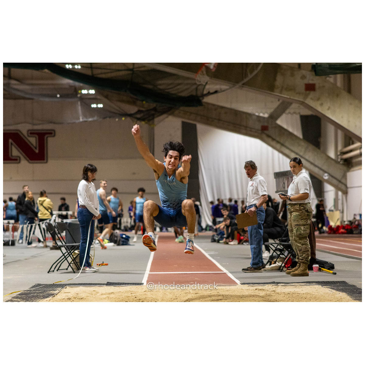 231202 Track Indoor Brown Alden Invitational 7 8P0A9828 – Alden Invitational Indoor Track Meet – Dec 2, 2023 – Providence RI