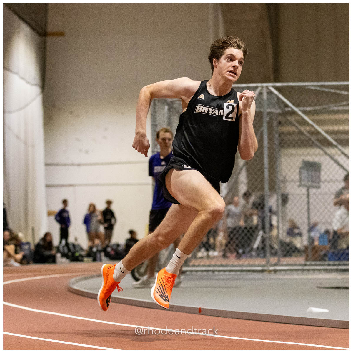 231202 Track Indoor Brown Alden Invitational 179 62 0709 – Alden Invitational Indoor Track Meet – Dec 2, 2023 – Providence RI – bib #179