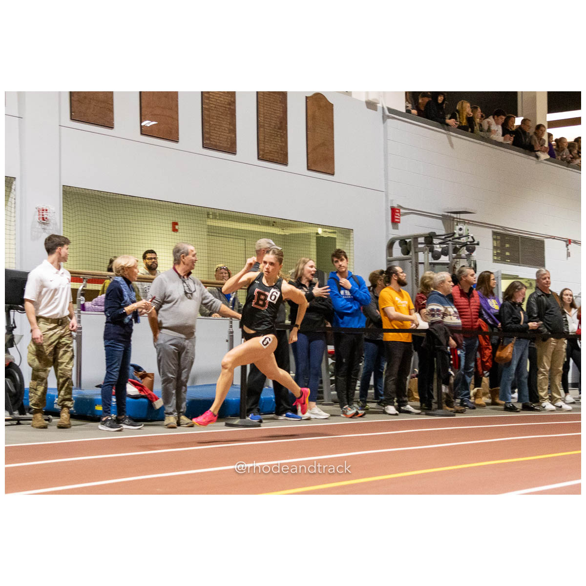 231202 Track Indoor Brown Alden Invitational 203 8P0A0799 – Alden Invitational Indoor Track Meet – Dec 2, 2023 – Providence RI – bib #203