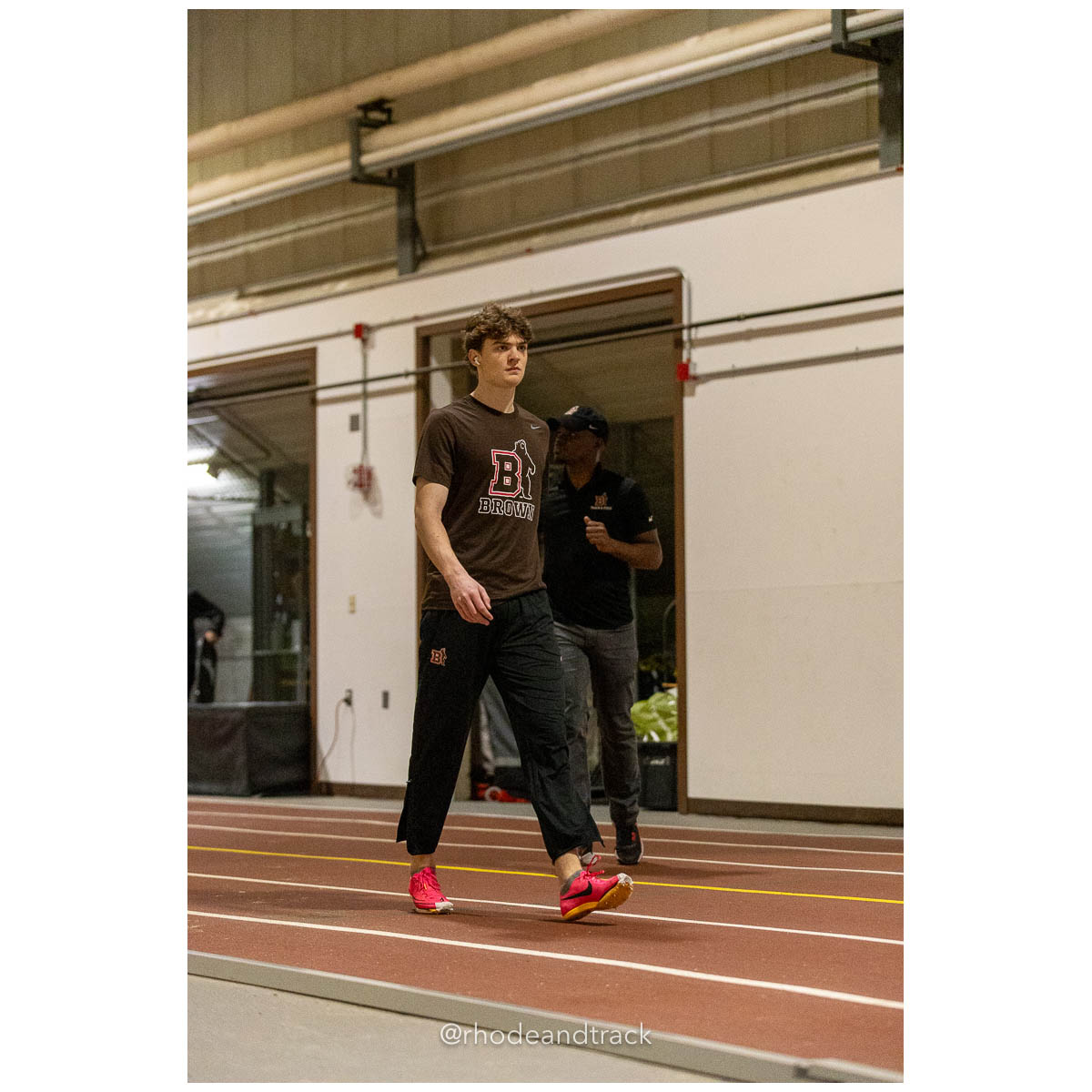 231202 Track Indoor Brown Alden Invitational 50 62 0148 – Alden Invitational Indoor Track Meet – Dec 2, 2023 – Providence RI – bib #50