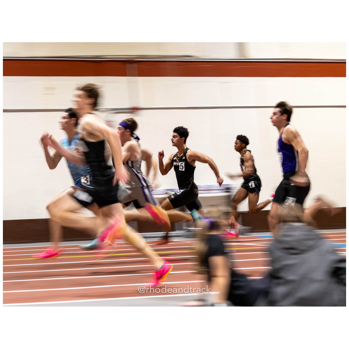 231202 Track Indoor Brown Alden Invitational 71 8P0A0162 – Alden Invitational Indoor Track Meet – Dec 2, 2023 – Providence RI – bib #71