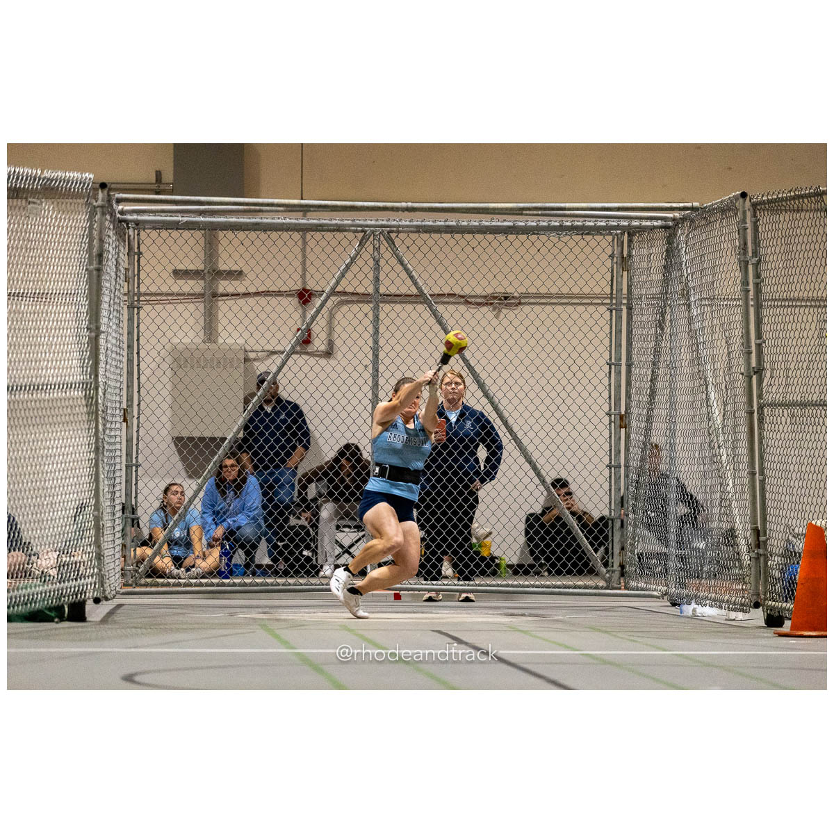 231202 Track Indoor Brown Alden Invitational 146 62 0641 – Alden Invitational Indoor Track Meet – Dec 2, 2023 – Providence RI – bib #146