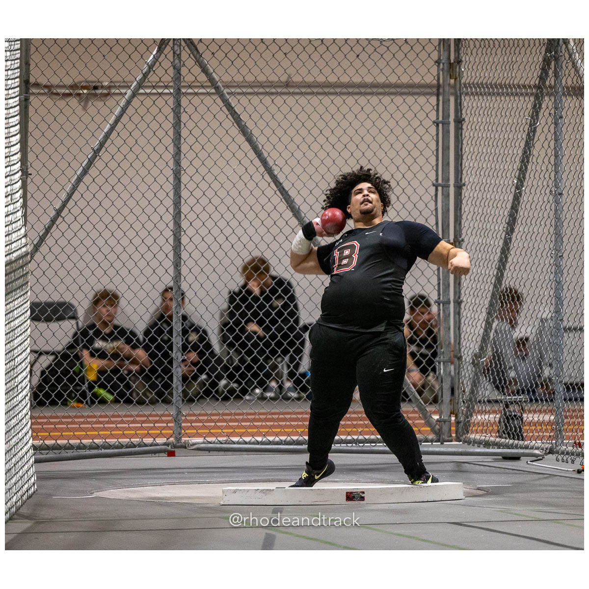 231202 Track Indoor Brown Alden Invitational 166 U1A4561 – Alden Invitational Indoor Track Meet – Dec 2, 2023 – Providence RI – bib #166