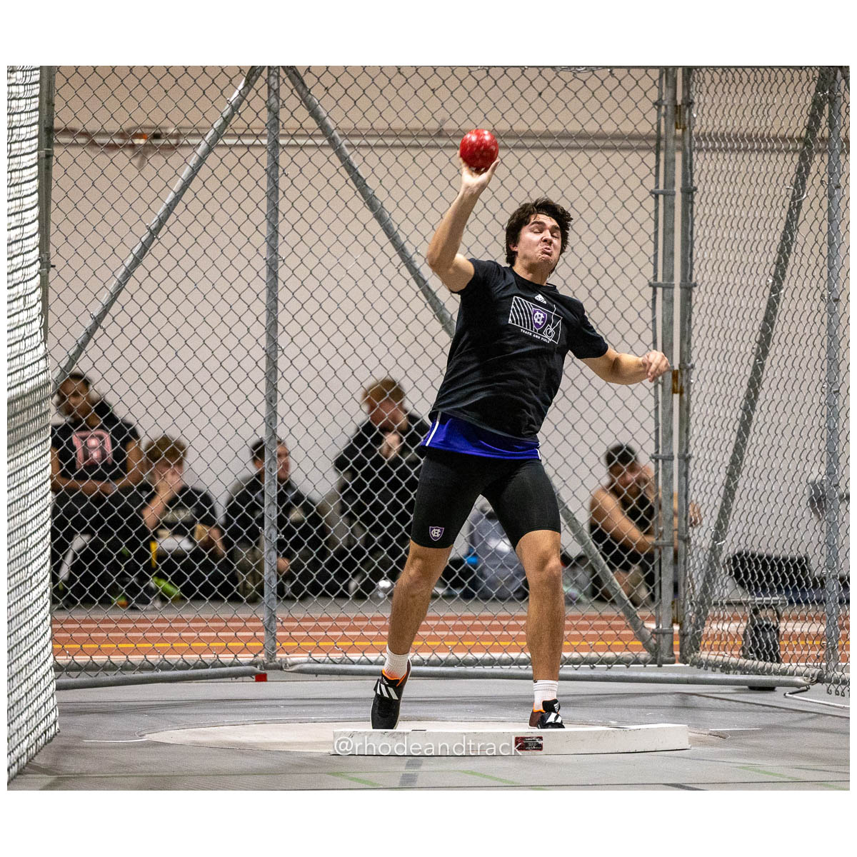 231202 Track Indoor Brown Alden Invitational 174 U1A4616 – Alden Invitational Indoor Track Meet – Dec 2, 2023 – Providence RI – bib #174