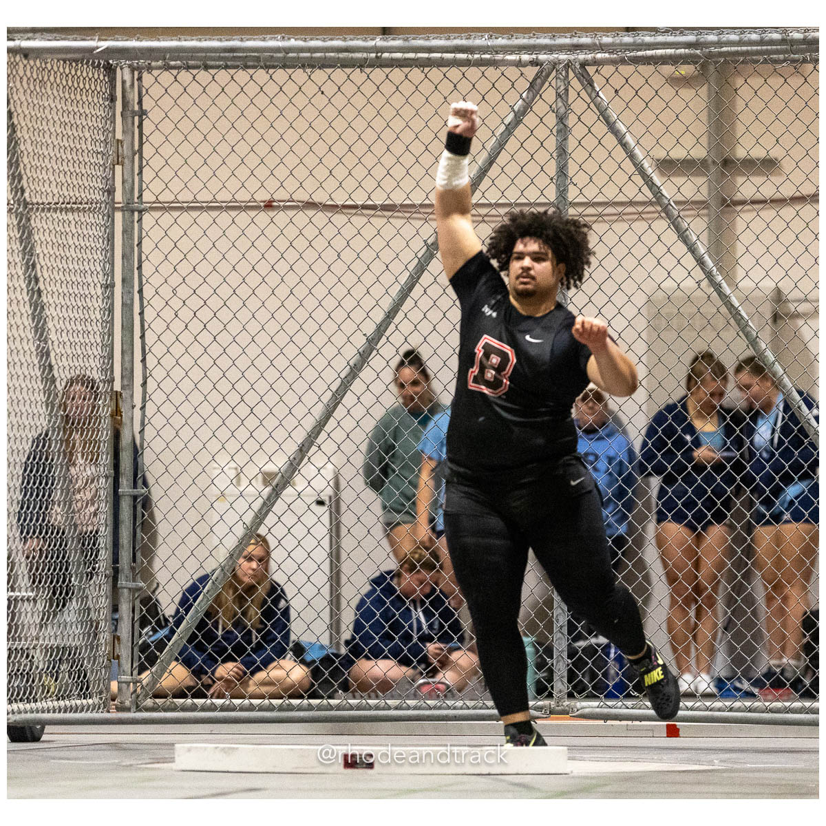 231202 Track Indoor Brown Alden Invitational 258 62 0814 – Alden Invitational Indoor Track Meet – Dec 2, 2023 – Providence RI – bib #258