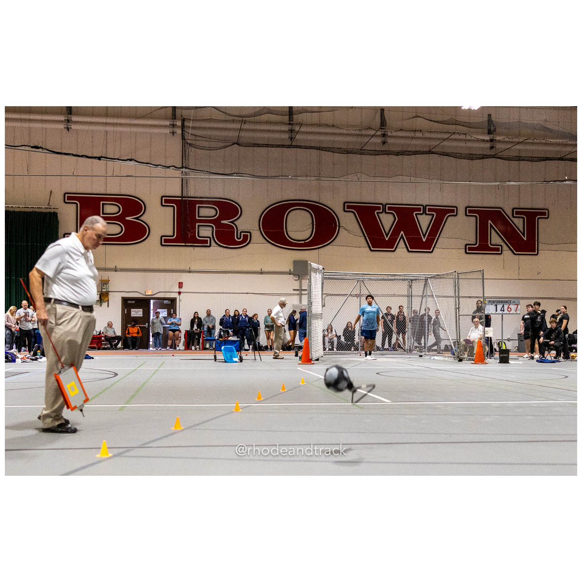 231202 Track Indoor Brown Alden Invitational 4 8P0A9787 – Alden Invitational Indoor Track Meet – Dec 2, 2023 – Providence RI