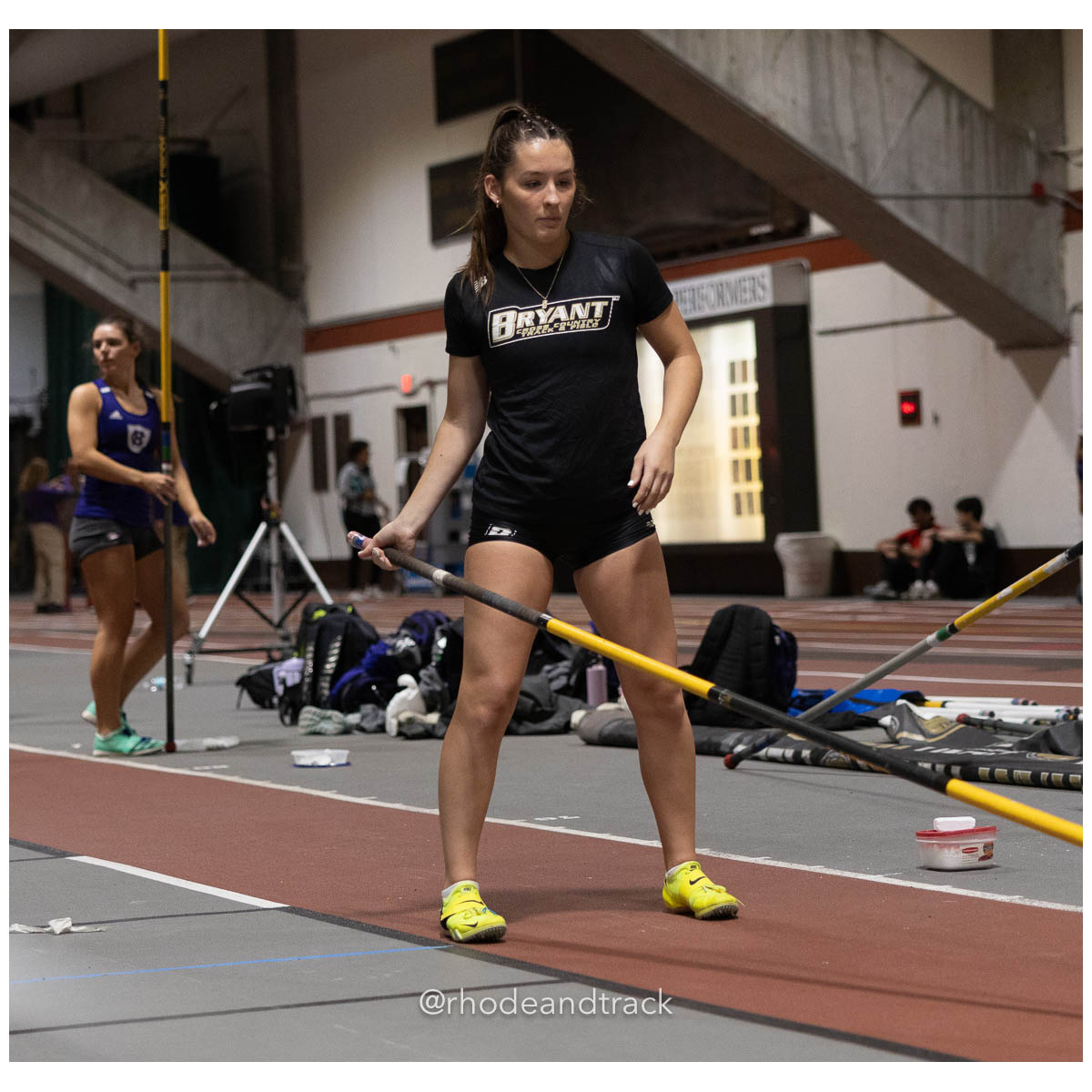 231202 Track Indoor Brown Alden Invitational 111 8P0A0561 – Alden Invitational Indoor Track Meet – Dec 2, 2023 – Providence RI – bib #111