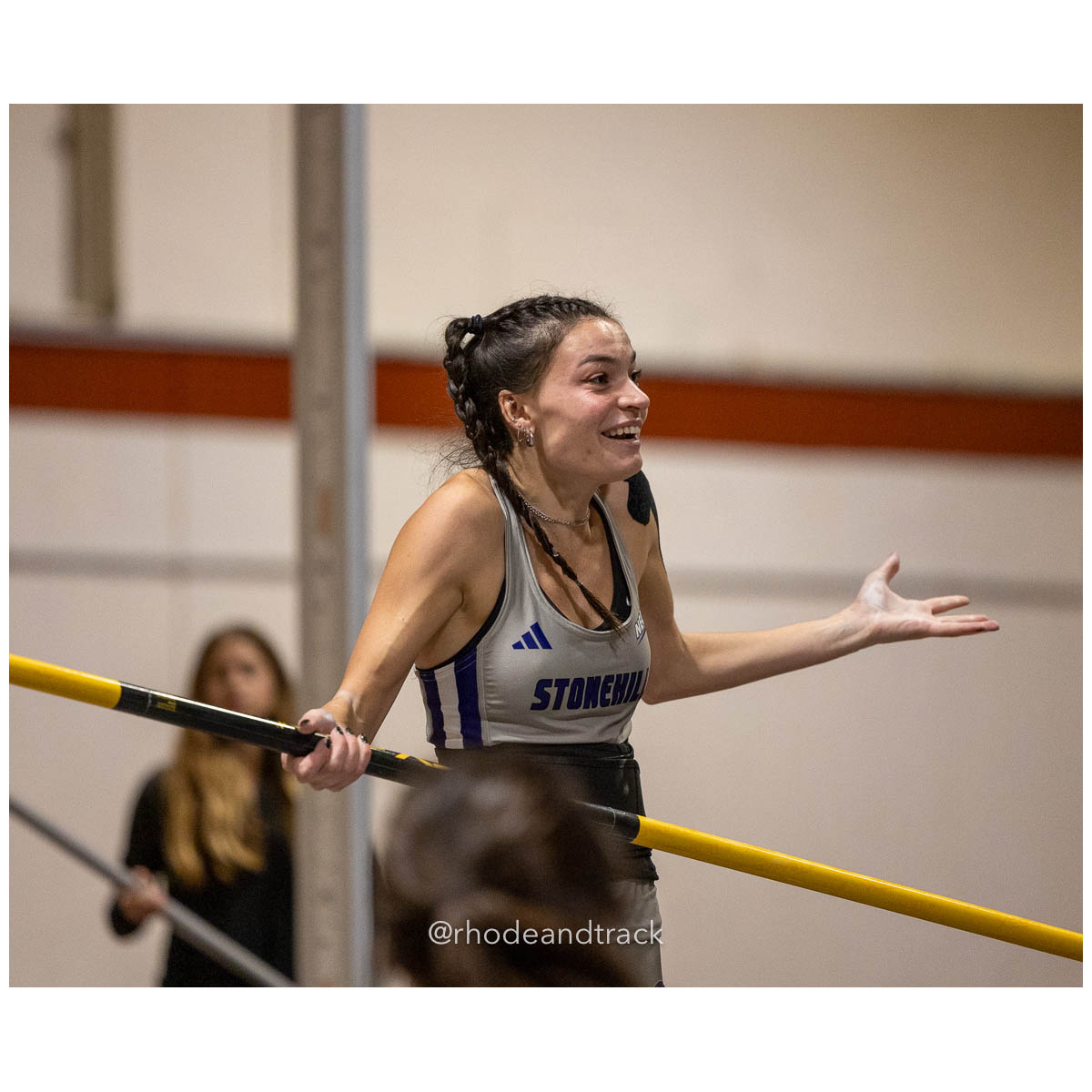 231202 Track Indoor Brown Alden Invitational 156 U1A4517 – Alden Invitational Indoor Track Meet – Dec 2, 2023 – Providence RI – bib #156