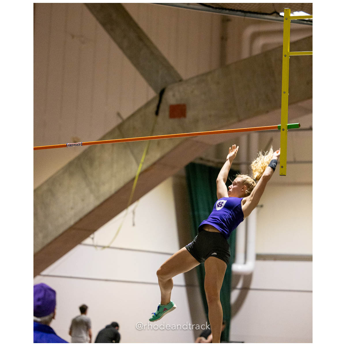 231202 Track Indoor Brown Alden Invitational 187 U1A4696 – Alden Invitational Indoor Track Meet – Dec 2, 2023 – Providence RI – bib #187