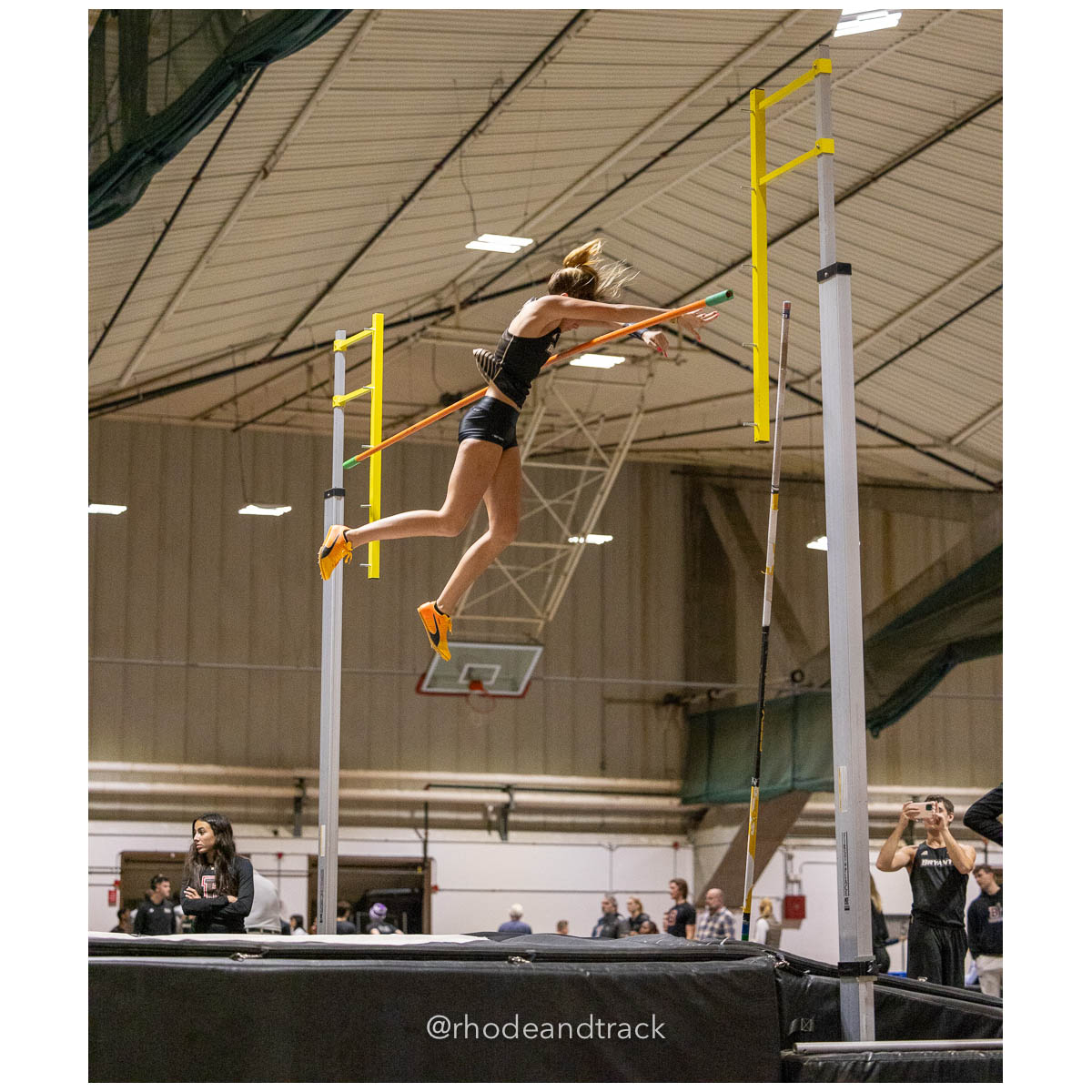 231202 Track Indoor Brown Alden Invitational 257 U1A4878 – Alden Invitational Indoor Track Meet – Dec 2, 2023 – Providence RI – bib #257