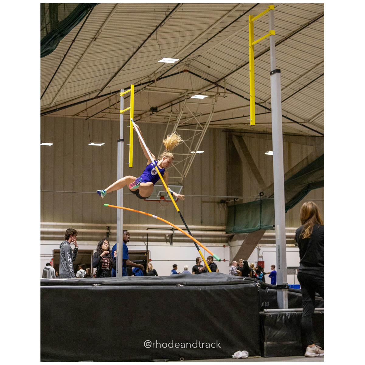 231202 Track Indoor Brown Alden Invitational 261 U1A4891 – Alden Invitational Indoor Track Meet – Dec 2, 2023 – Providence RI – bib #261