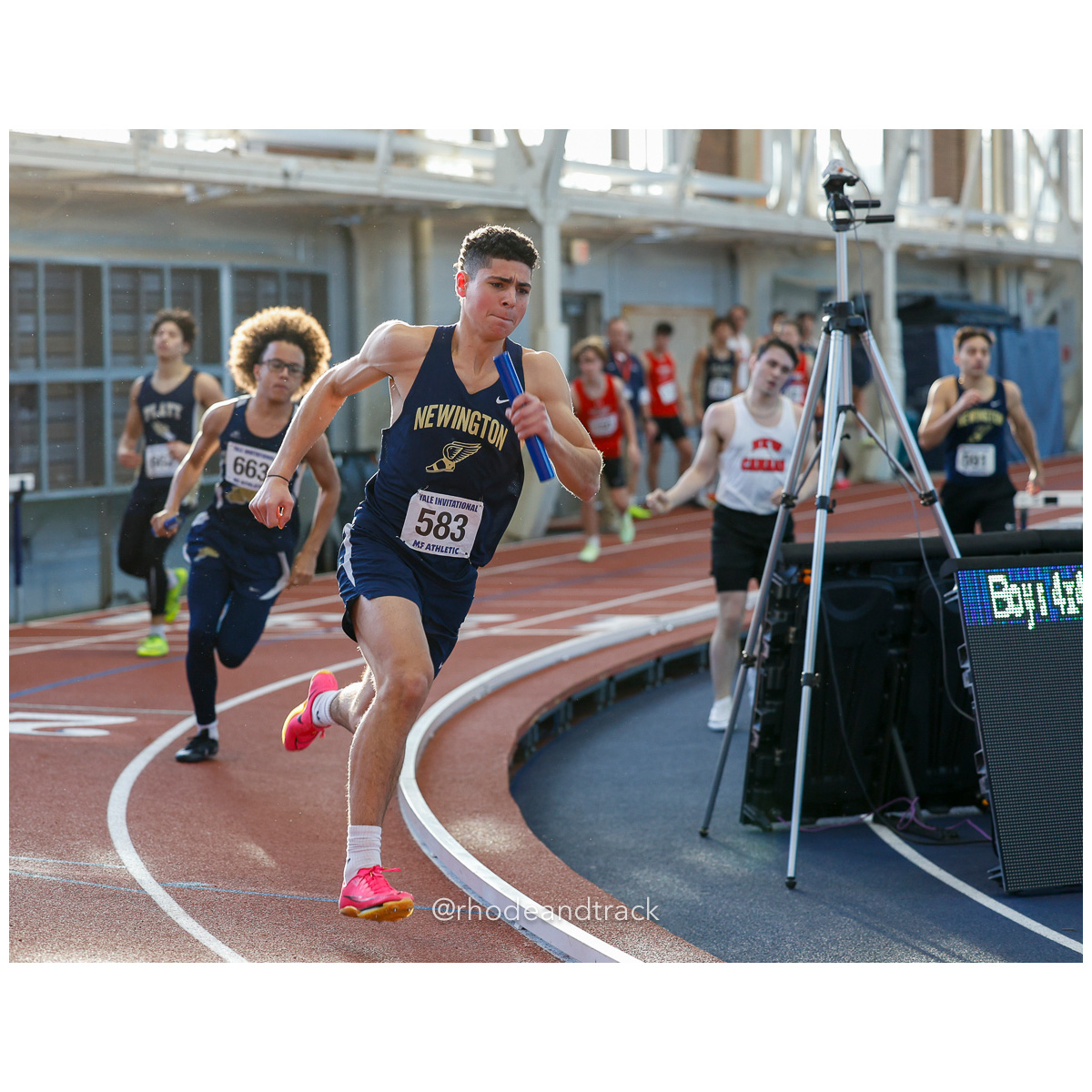 240112 track indoor yale classic 255 62 6914 – Yale Classic – Yale University – bib #255