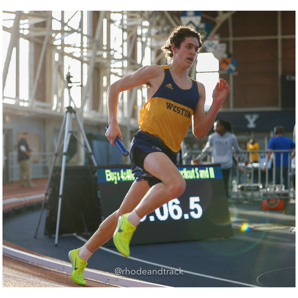 240112 track indoor yale classic 303 62 7624 – Yale Classic – Yale University – bib #303