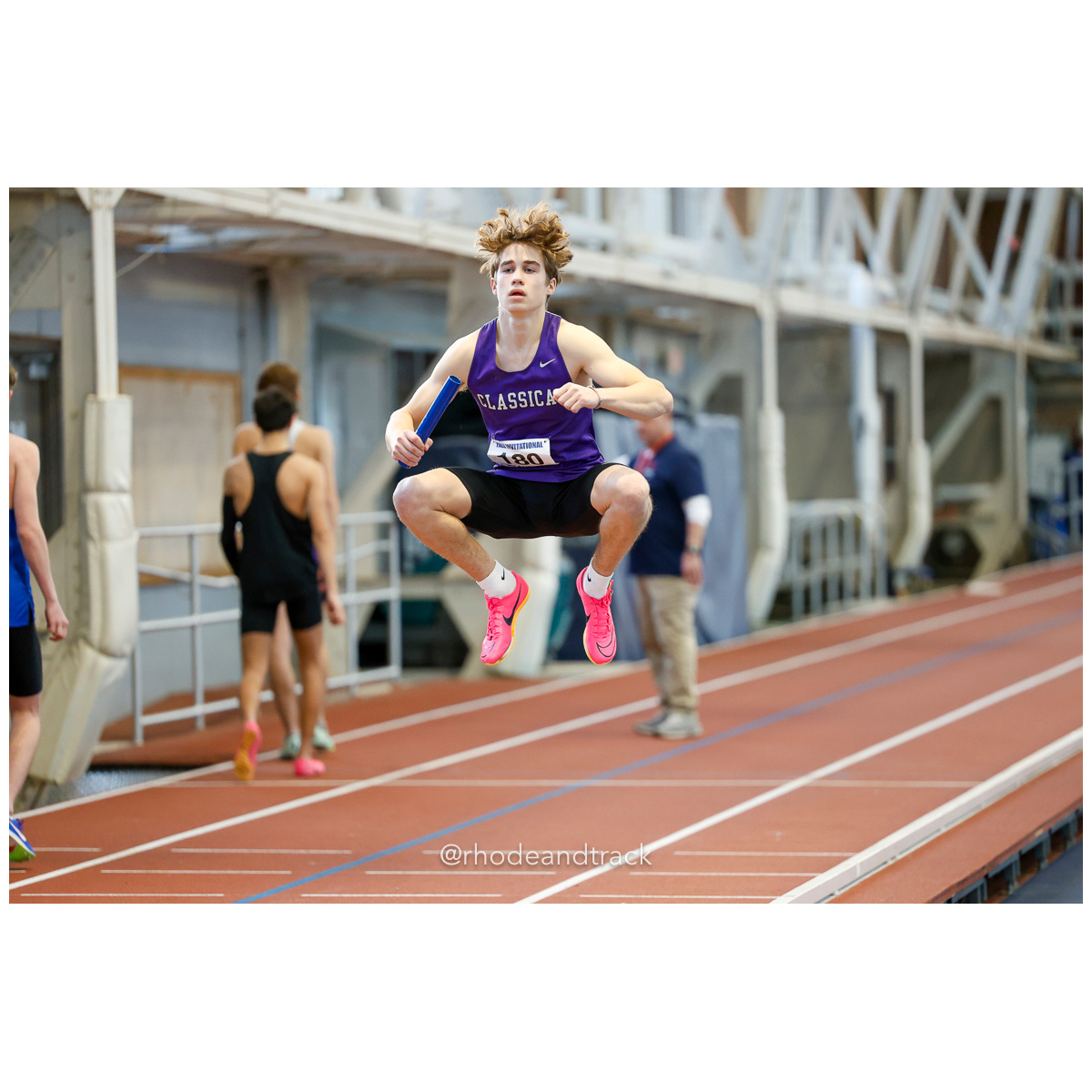 240112 track indoor yale classic 433 62 0004 – Yale Classic – Yale University – bib #433