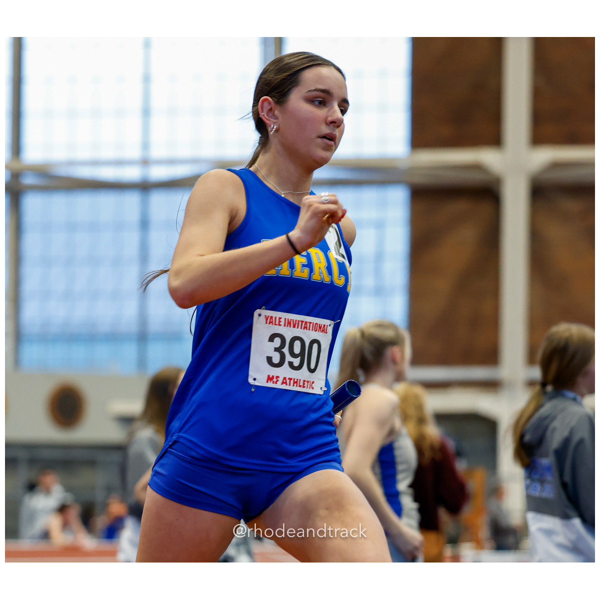 240112 track indoor yale classic 461 62 0599 – Yale Classic – Yale University – bib #461
