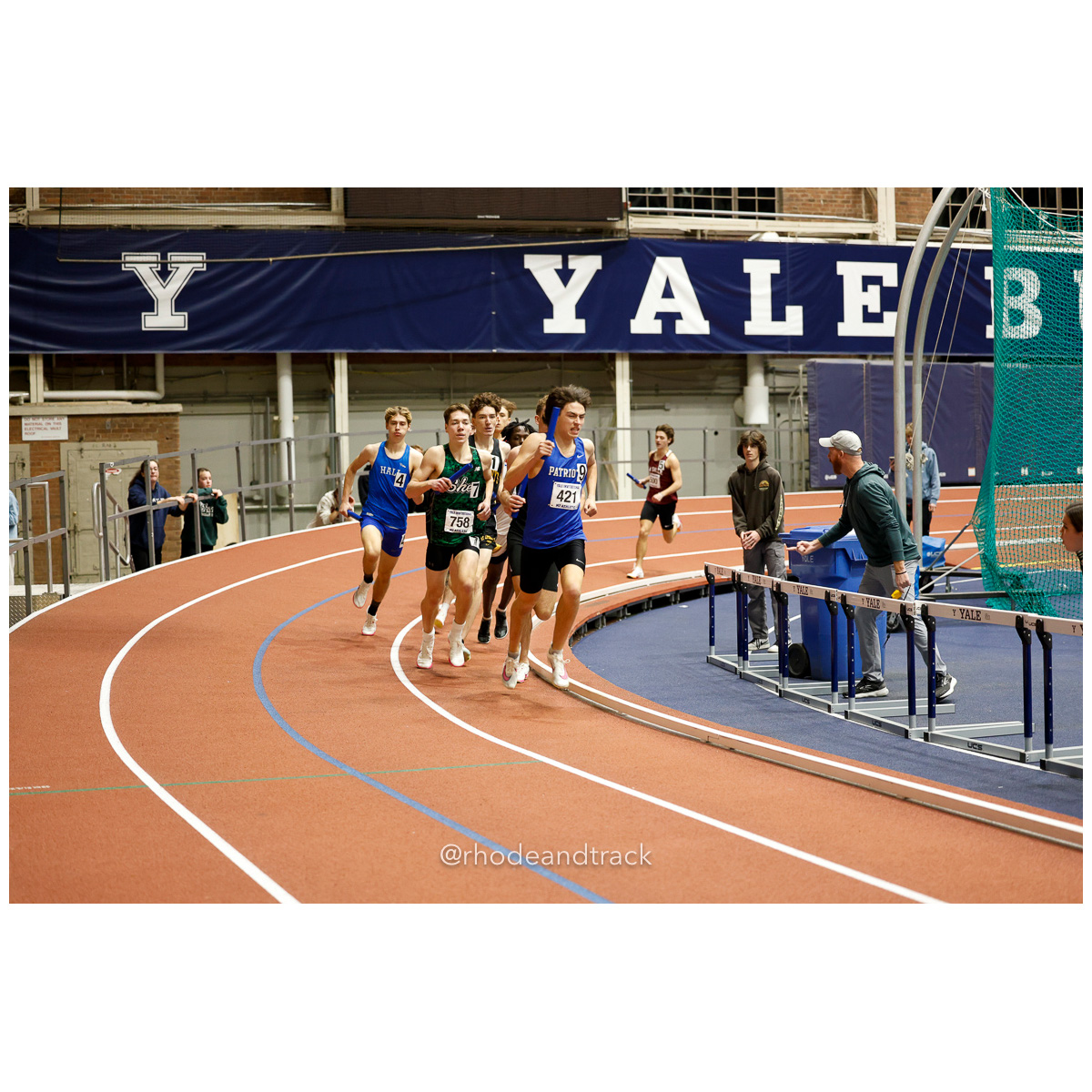 240112 track indoor yale classic 661 62 5970 – Yale Classic – Yale University – bib #661