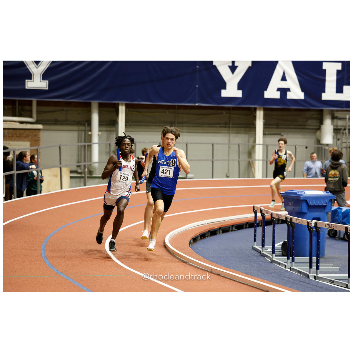 240112 track indoor yale classic 665 62 6084 – Yale Classic – Yale University – bib #665