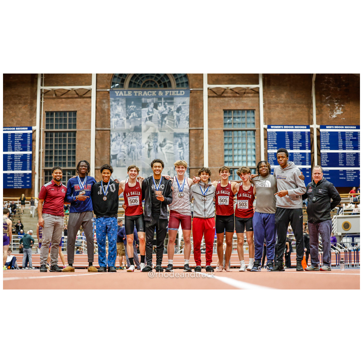 240112 track indoor yale classic 709 62 7190 – Yale Classic – Yale University – bib #709