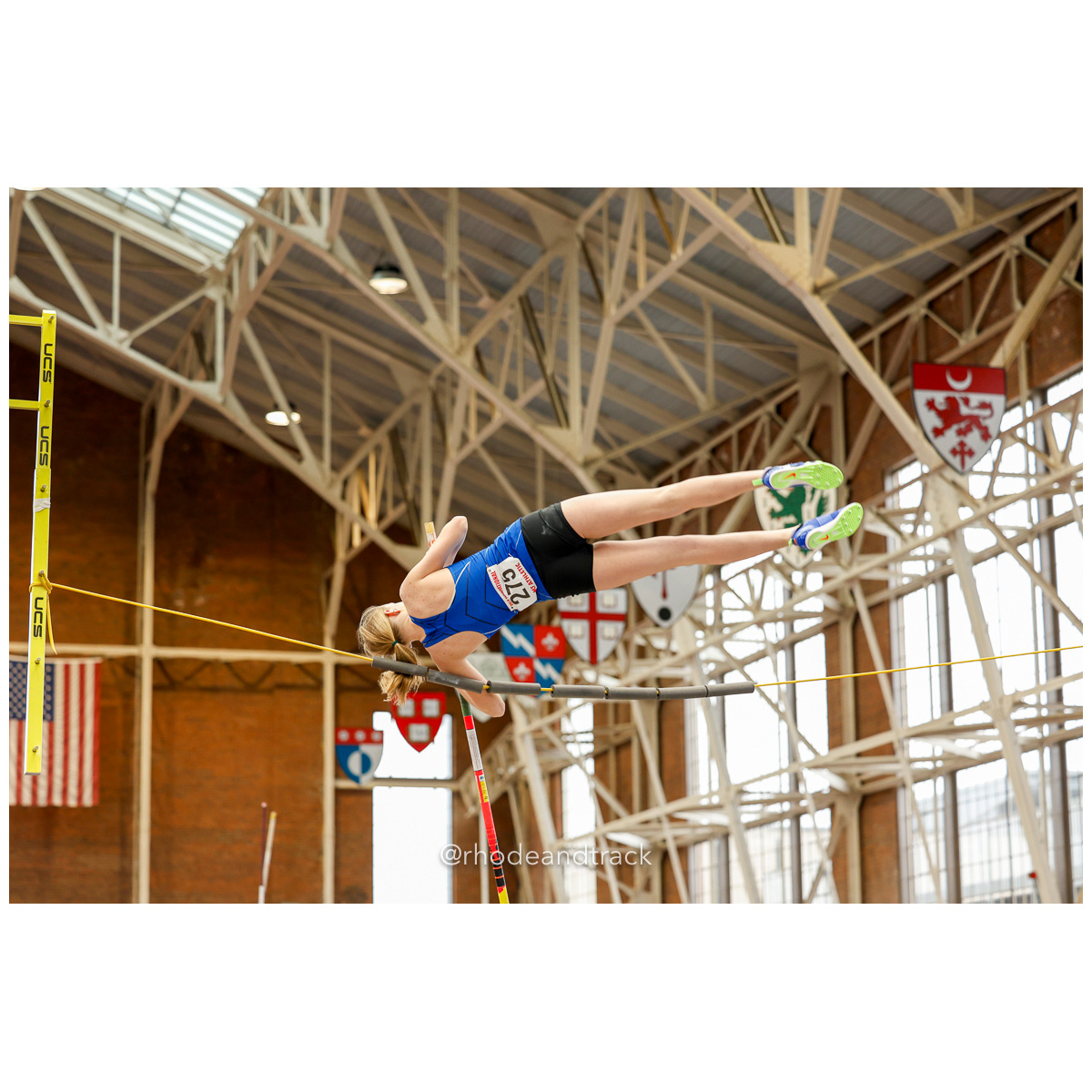 240113 track indoor yale classic 718 62 7550 – Yale Classic – Yale University – bib #718