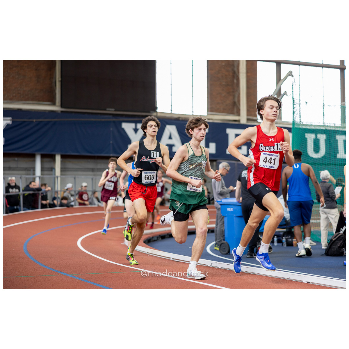240113 track indoor yale classic 808 U1A6748 – Yale Classic – Yale University – bib #808