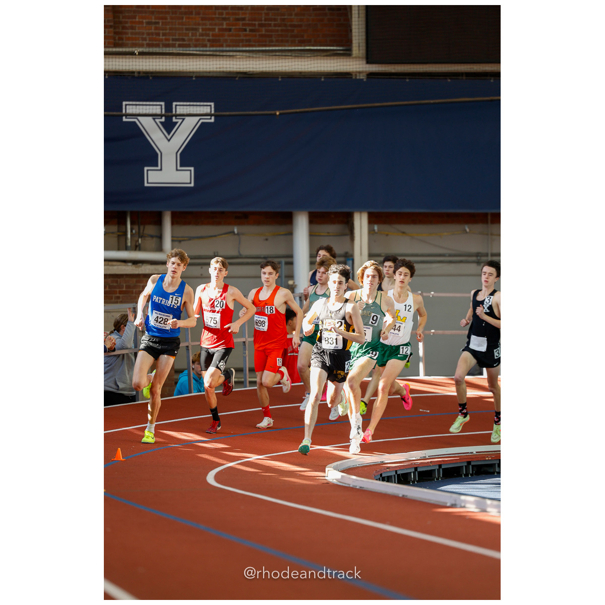 240113 track indoor yale classic 927 62 9101 – Yale Classic – Yale University – bib #927