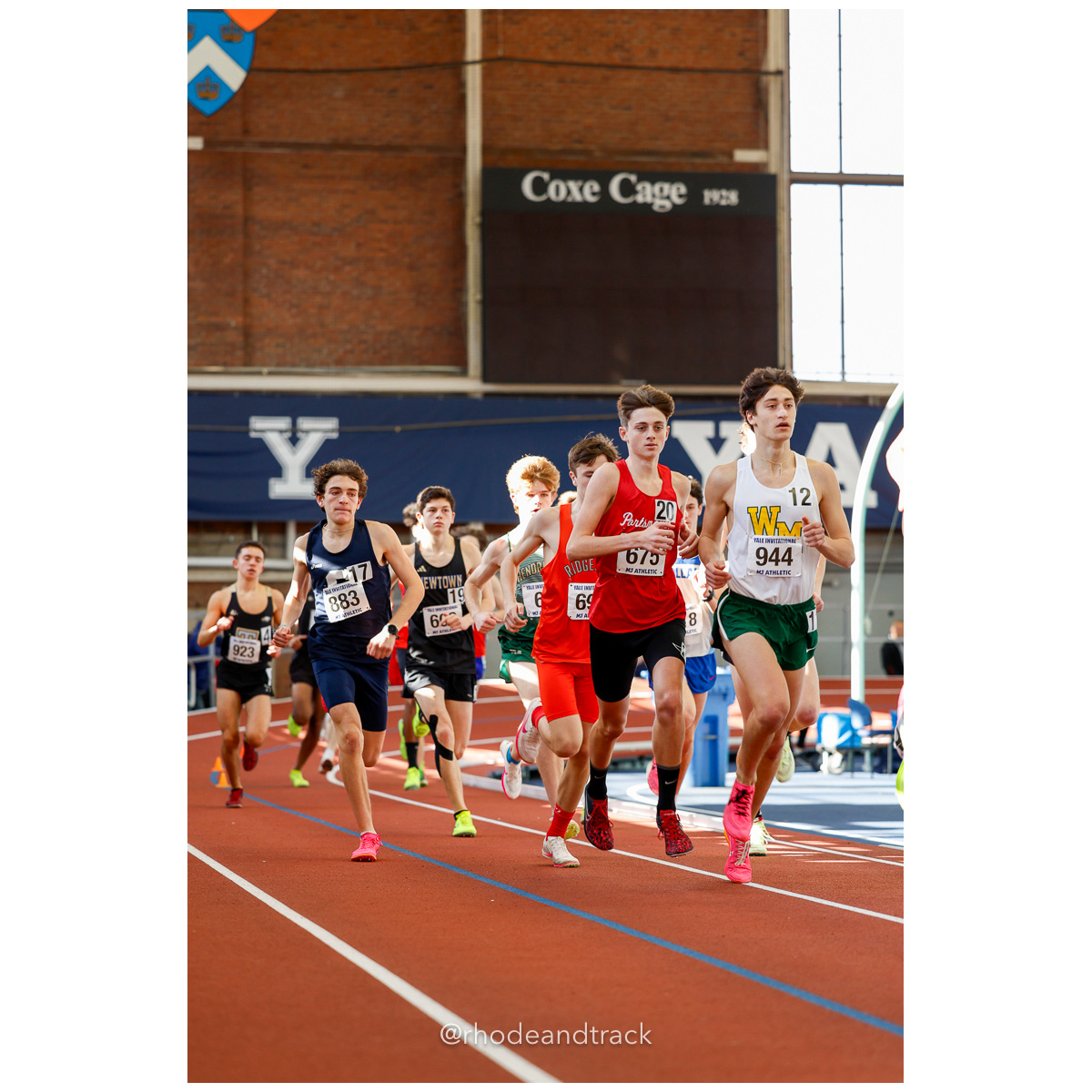 240113 track indoor yale classic 928 62 9133 – Yale Classic – Yale University – bib #928