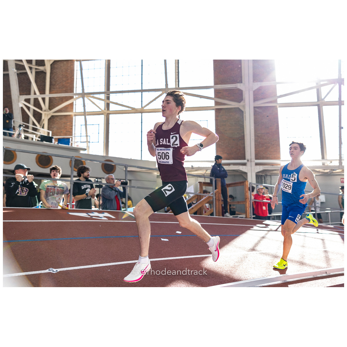 240113 track indoor yale classic 965 U1A8444 – Yale Classic – Yale University – bib #965