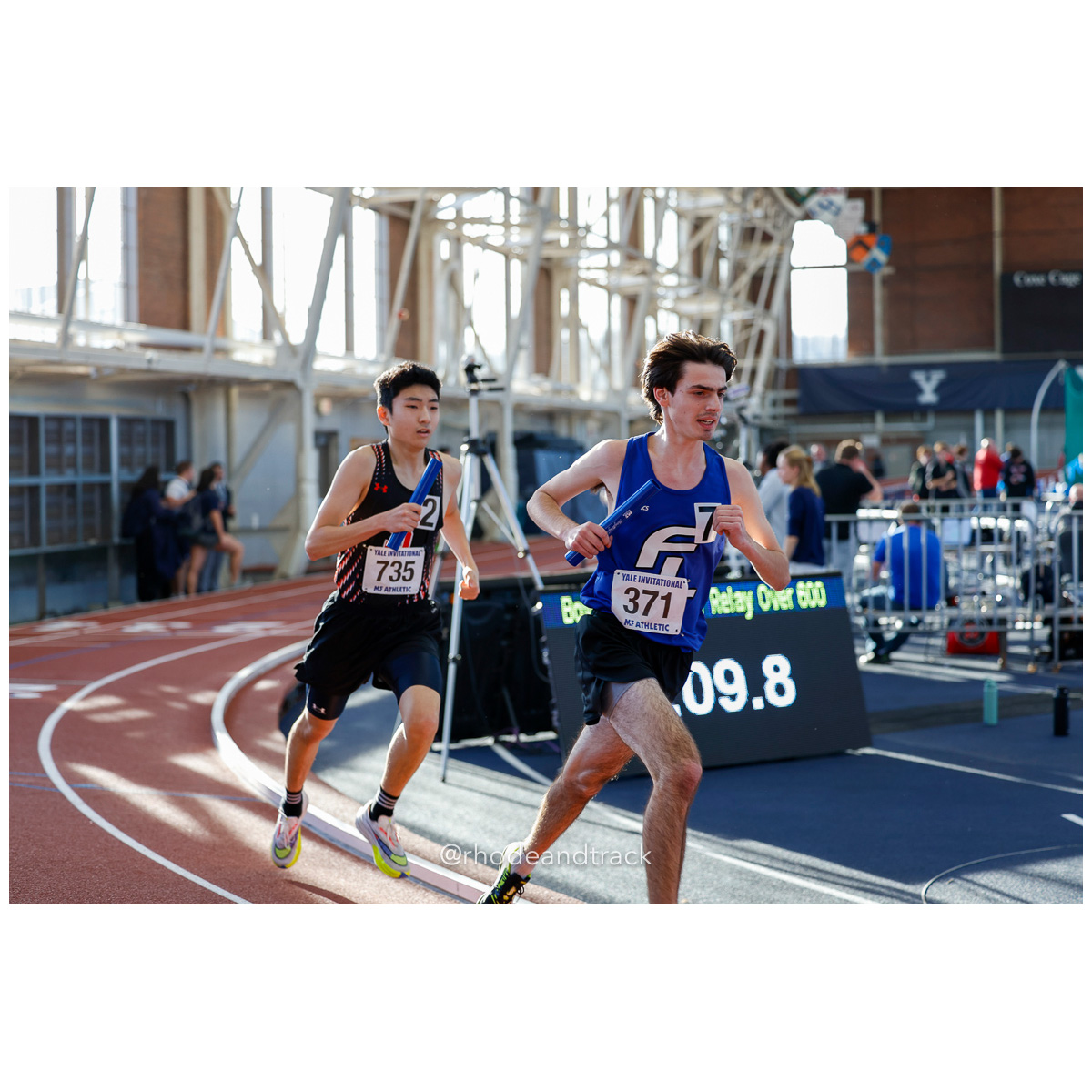 240112 track indoor yale classic 45 62 3714 – Yale Classic – Yale University – bib #45