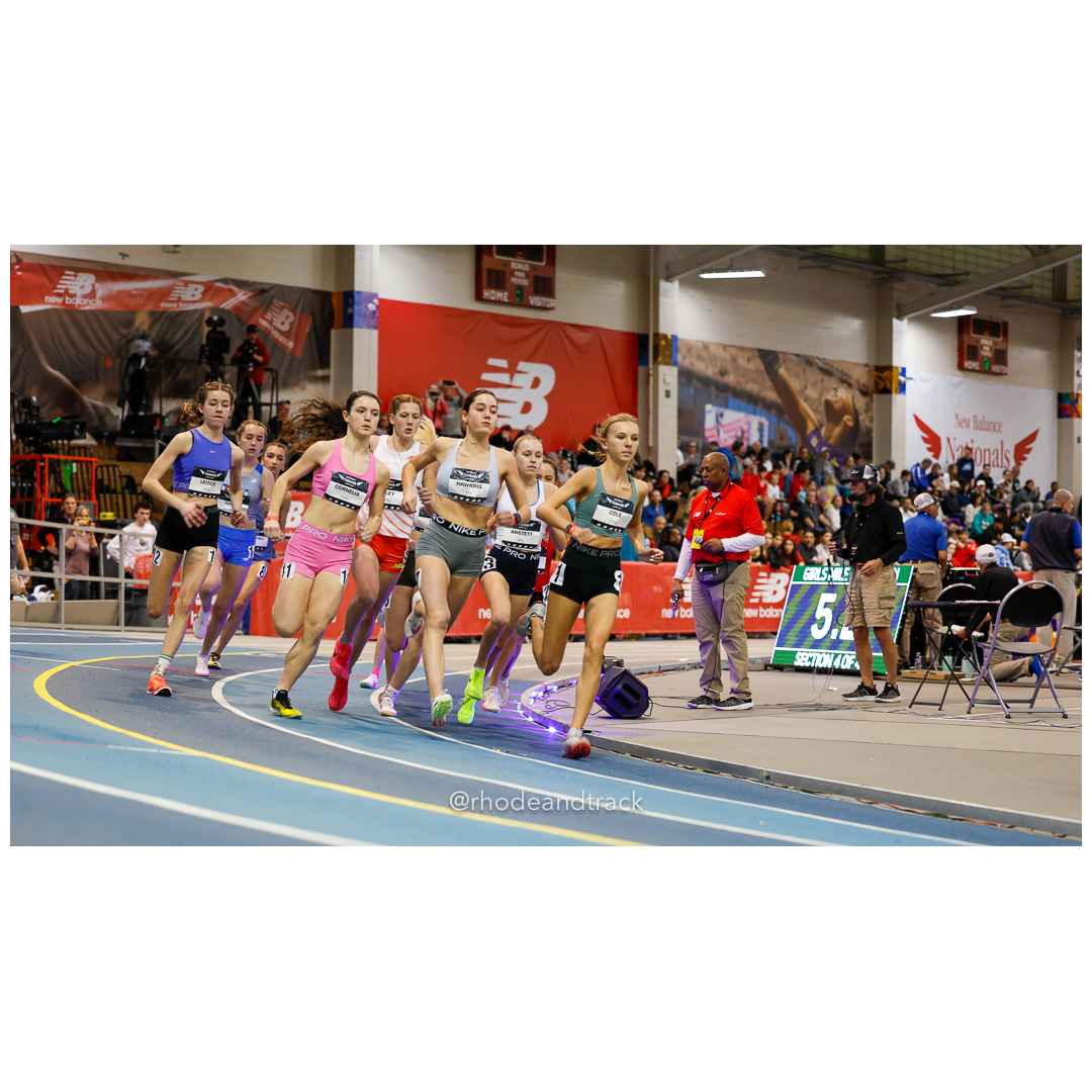 Freshman Girls Mile 2024 New Balance Indoor Nationals March 7 title=