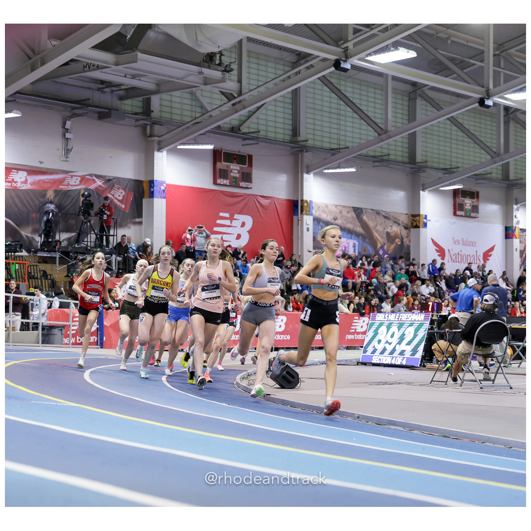 Freshman Girls Mile 2024 New Balance Indoor Nationals March 7 title=