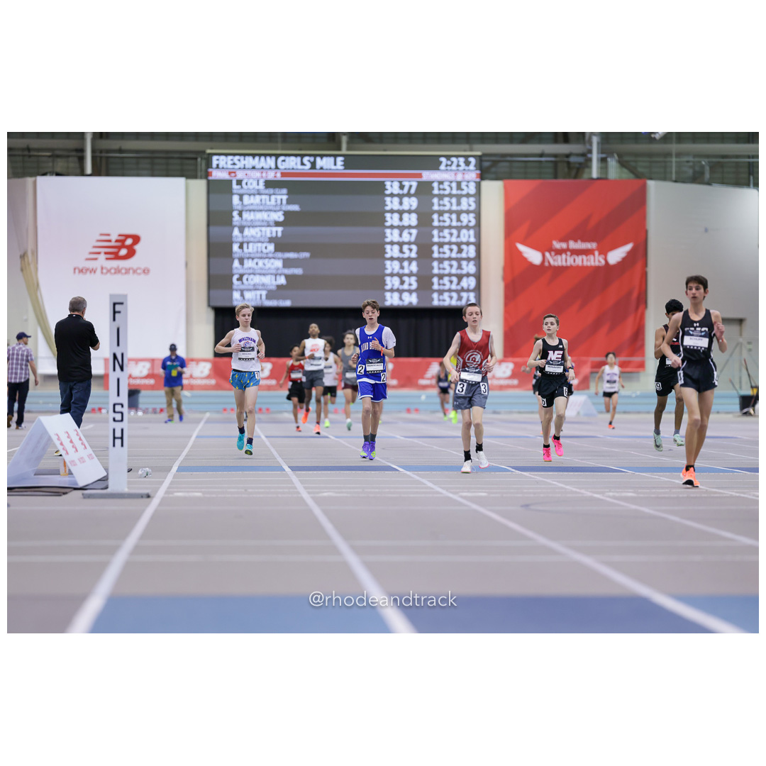 Freshman Girls Mile 2024 New Balance Indoor Nationals March 7 title=