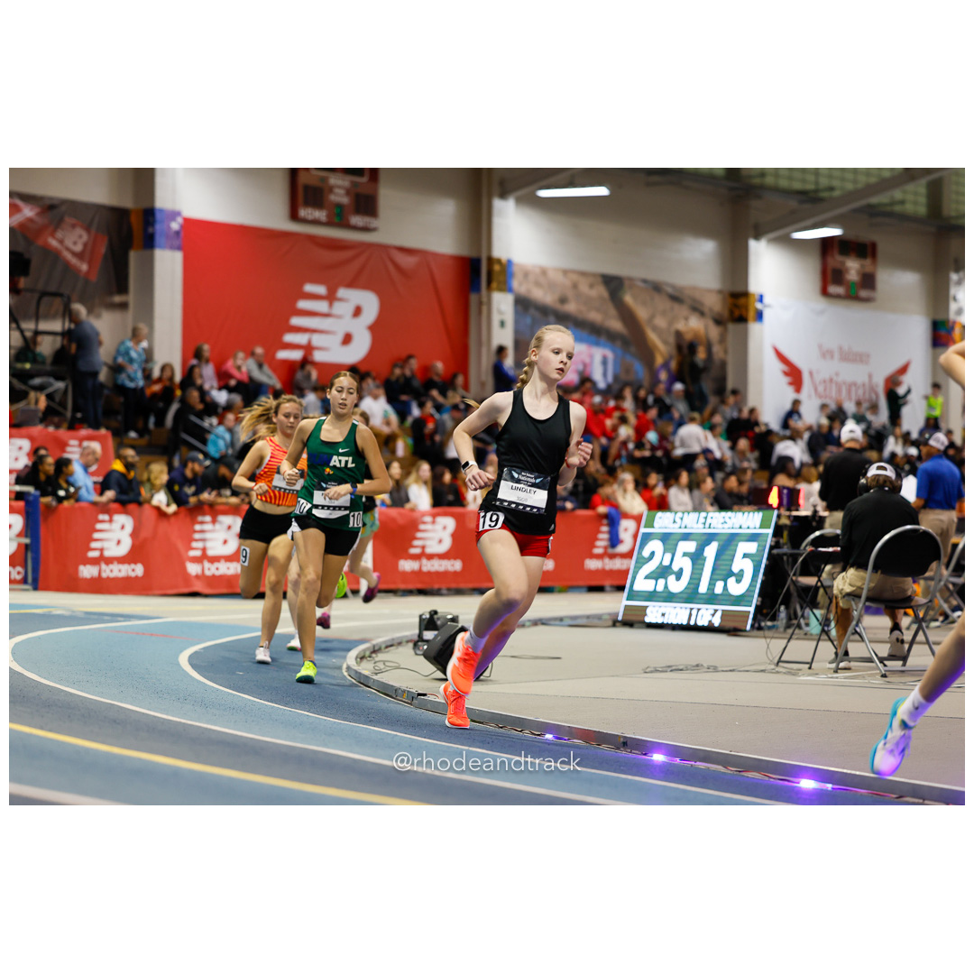 Freshman Girls Mile 2024 New Balance Indoor Nationals March 7 title=