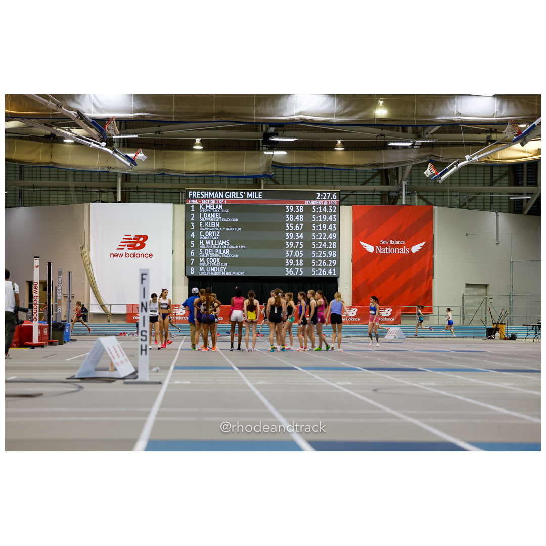 Freshman Girls Mile 2024 New Balance Indoor Nationals March 7 title=