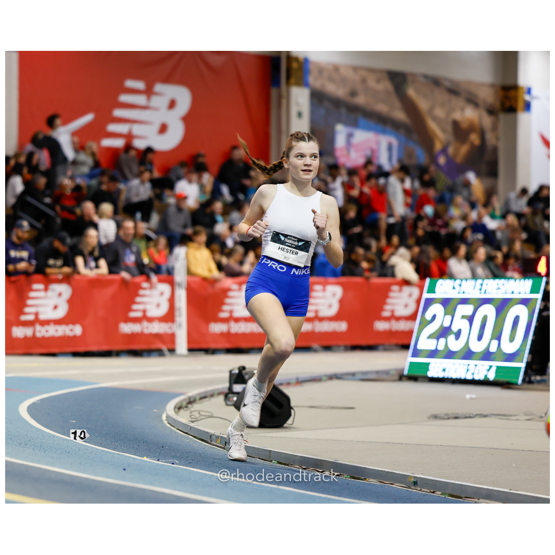Freshman Girls Mile 2024 New Balance Indoor Nationals March 7 title=