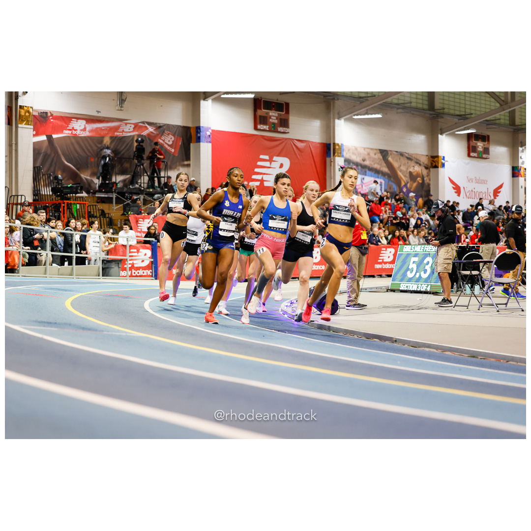 Freshman Girls Mile 2024 New Balance Indoor Nationals March 7 title=