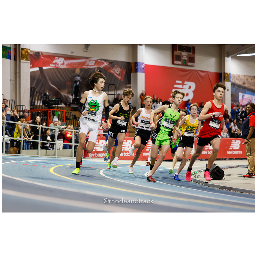 Middle School Boys Mile 2024 New Balance Indoor Nationals March 7 title=
