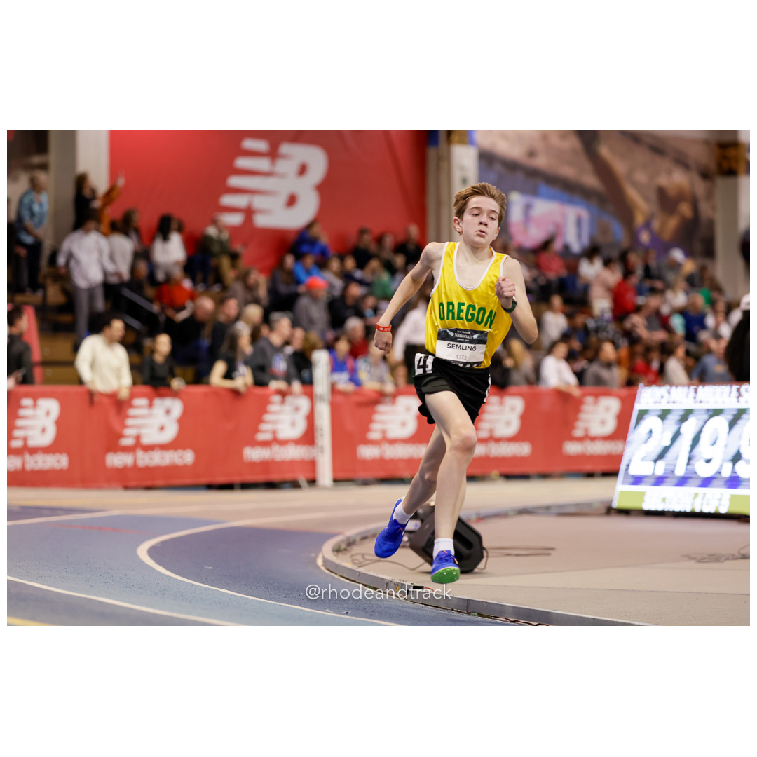 Middle School Boys Mile 2024 New Balance Indoor Nationals March 7 title=