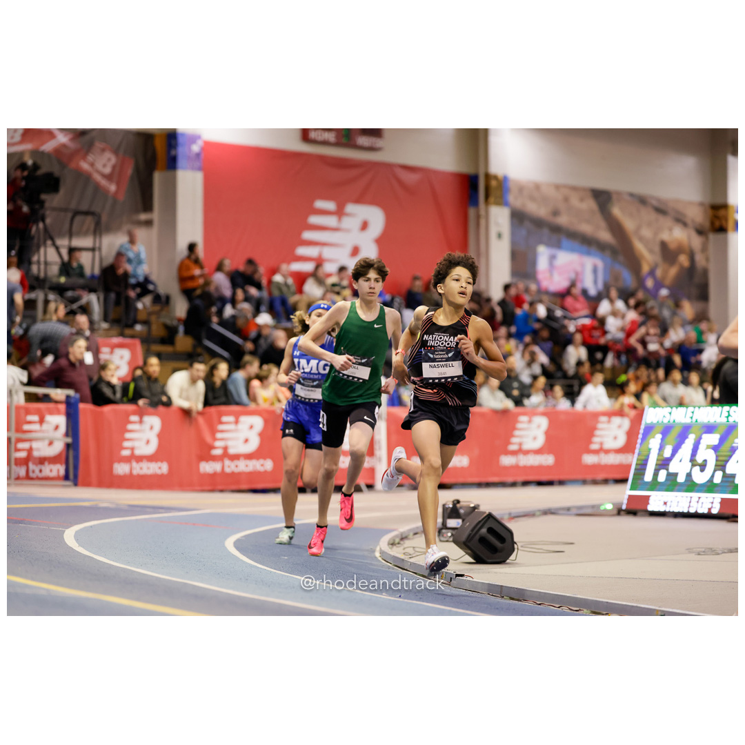 Middle School Boys Mile 2024 New Balance Indoor Nationals March 7 title=