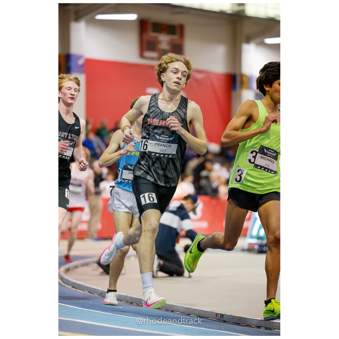 2024 New Balance Indoor Nationals Boys 2 Mile – New Balance Indoor Nationals – Mar 9, 2024 – Boston – bib #206