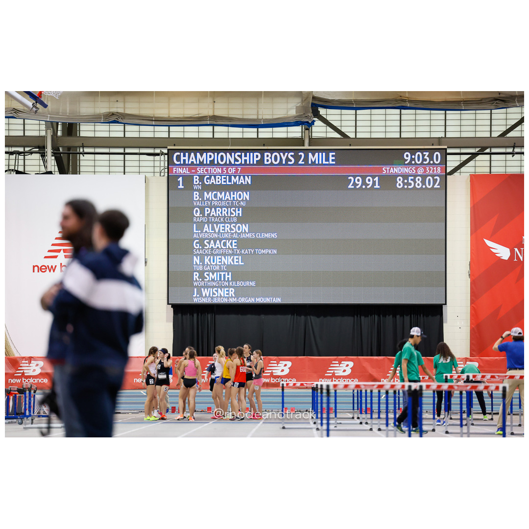 2024 New Balance Indoor Nationals Boys 2 Mile – New Balance Indoor Nationals – Mar 9, 2024 – Boston – bib #274