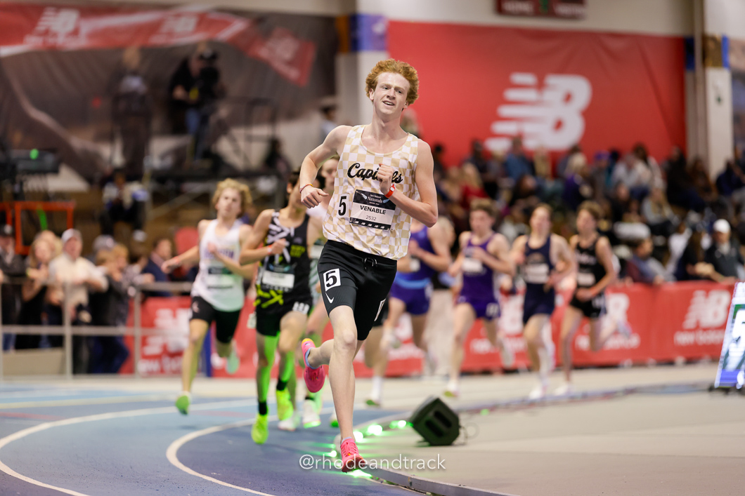 Boys Championship 2 Mile New Balance Indoor Nationals Reggie Lewis Center March 9 2024 – New Balance Indoor Nationals – Mar 9, 2024 – Bosto…