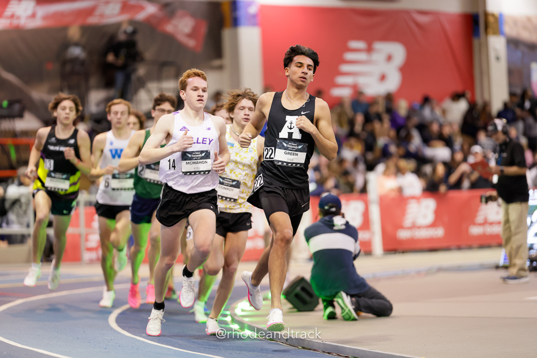Boys Championship 2 Mile New Balance Indoor Nationals Reggie Lewis Center March 9 2024 – New Balance Indoor Nationals – Mar 9, 2024 – Bosto…