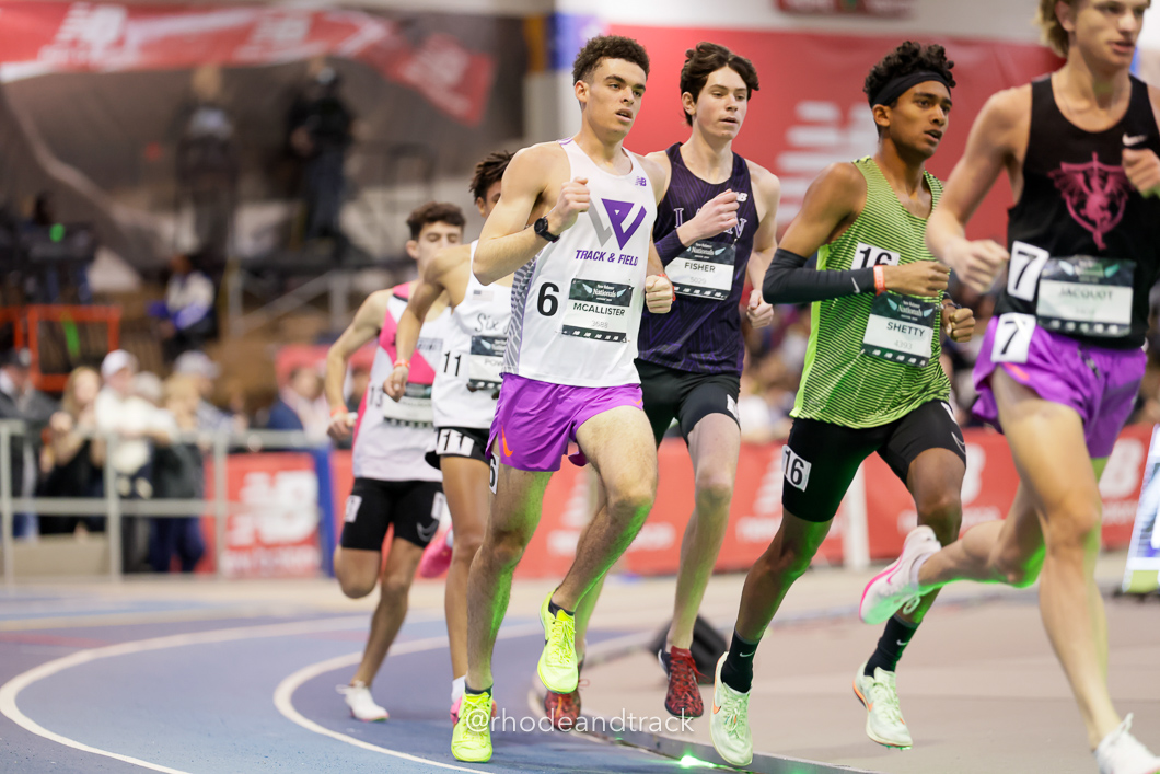 Boys Championship 2 Mile New Balance Indoor Nationals Reggie Lewis Center March 9 2024 – New Balance Indoor Nationals – Mar 9, 2024 – Boston