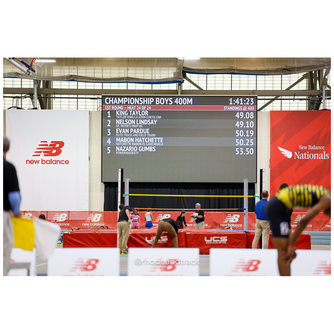 2024 New Balance Indoor Nationals 400m – New Balance Indoor Nationals – Mar 9, 2024 – Boston – bib #84
