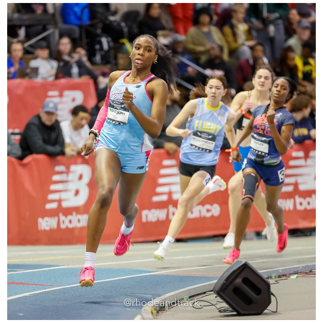 2024 New Balance Indoor Nationals Girls 400m – New Balance Indoor Nationals – Mar 9, 2024 – Boston – bib #141